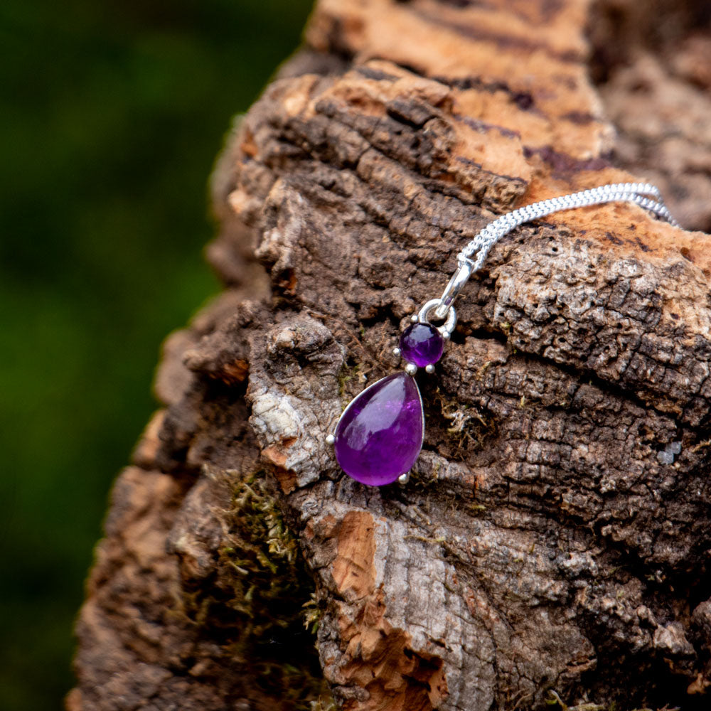 Amethyst Kette – 925 Sterling Silber